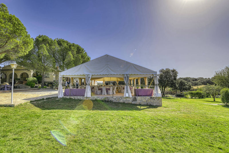 Carpa jardín La Vereda