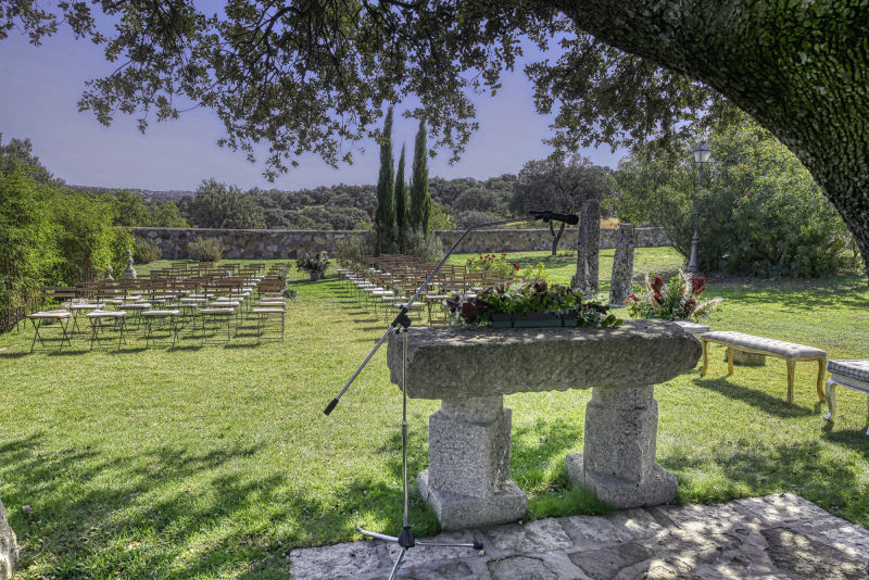 Altar para ceremonias Jardín La Vereda