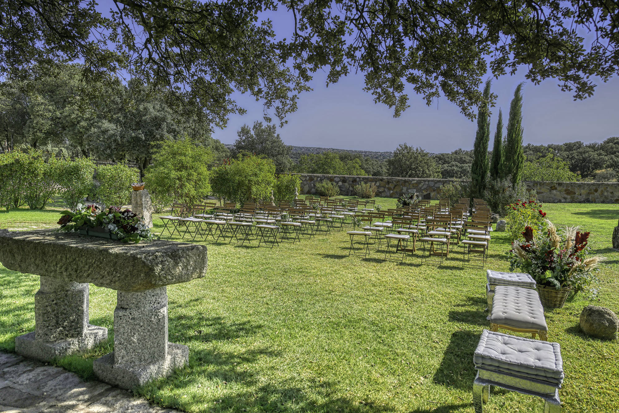 Altar para ceremonias Jardín La Vereda
