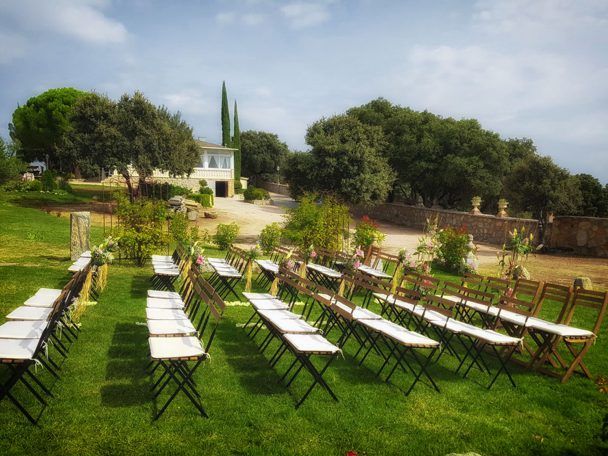 ceremonias rusticas para bodas en Madrid en Jardin de la Vereda 3