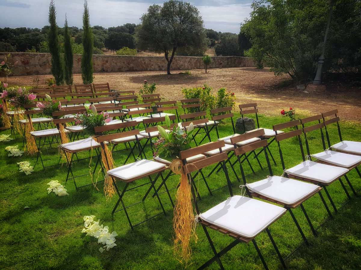 ceremonias rusticas para bodas en Madrid en Jardin de la Vereda 4